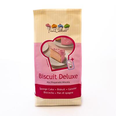 FunCakes Backmischung Biskuit 1kg Tortenboden Bisquit Biscuit Sponge Cake