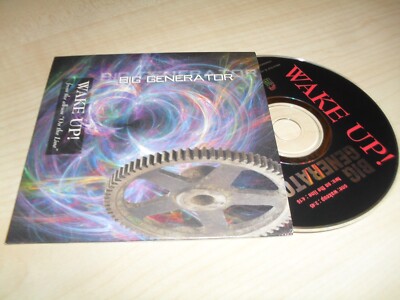 Big Generator - Wake Up / Cardboard 2-track CD from the album On the line Irish