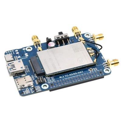 Waveshare RM500U-CN 5G HAT Quad Antennas LTE-A Multi Band Module Board for Rasp