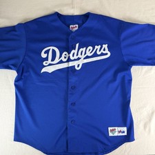 LA Dodgers Majestic Authentic Diamond Collection Mesh Jersey Blue XL USA