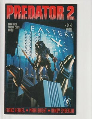 Predator 2 #2 (1991)   Movie Adaptation Finale, Photo Cover, Dark Horse