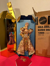 Barbie Gold Jubilee Doll 35th Anniversary/with shipper box