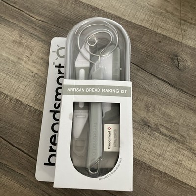 Breadsmart Bread Making Kit   5-Piece Tool Set to Make Homemade Bread - GRAY