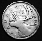 1938 25¢ silver coin that shows some details - great investment in silver