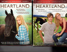 Heartland Seasons 1, 3,  4 DVD BOX SETS. 14 DVD'S TOTAL. FREE SHIPPING 