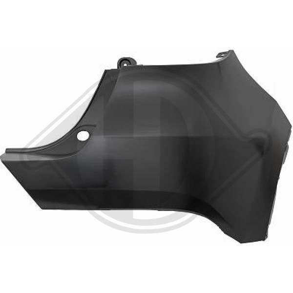 Diederichs StoßFäNger Ecken Hinten Rechts FüR Renault Captur II HF-image