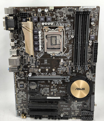 ASUS Z170-K ATX Motherboard Defekt Nicht Funktionierend Für Ersatzteile
