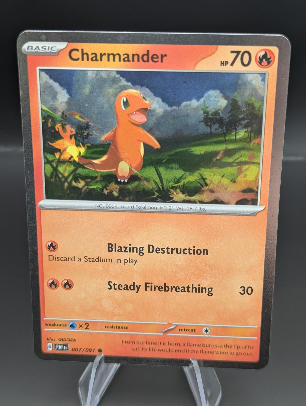 Charmander (Cosmos Holo) 004/165 Miscellaneous Cards & Products Promo 2018 by