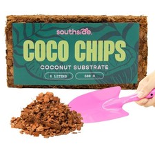 Coco Chip Potting Soil for Garden Plants - Pre-Rinsed, Organic  Eco-Friendly Ch