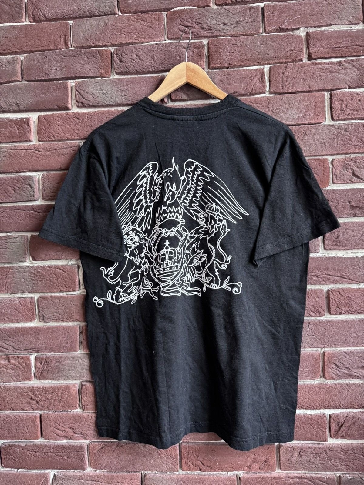 Rare 90s Queen Freddie Mercury Vintage Rock Band Tshirt image 2
