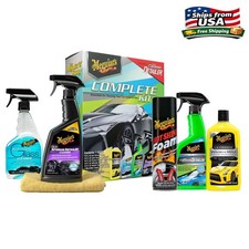 Meguiars Complete Car Care Kit Car Detailing Gift Set For Car Lovers Men Dad