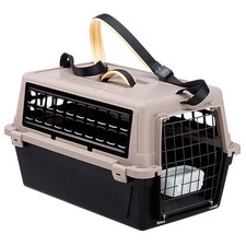 Trasportino cane gatto viaggio Ferplast Atlas Trendy Plus con tracolla 2 colori 