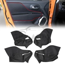 Inner Door Armrest Panel Leather Cover Front &Rear For Jeep Renegade 2015 -2017