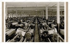 Lawrence Massachusetts 1921 Arlington Mills Looms Standard Postcard