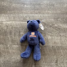 w 1998 TERRELL DAVIS Limited Treasures Pro Bears 30 BRONCOS With TAGS - BLUE