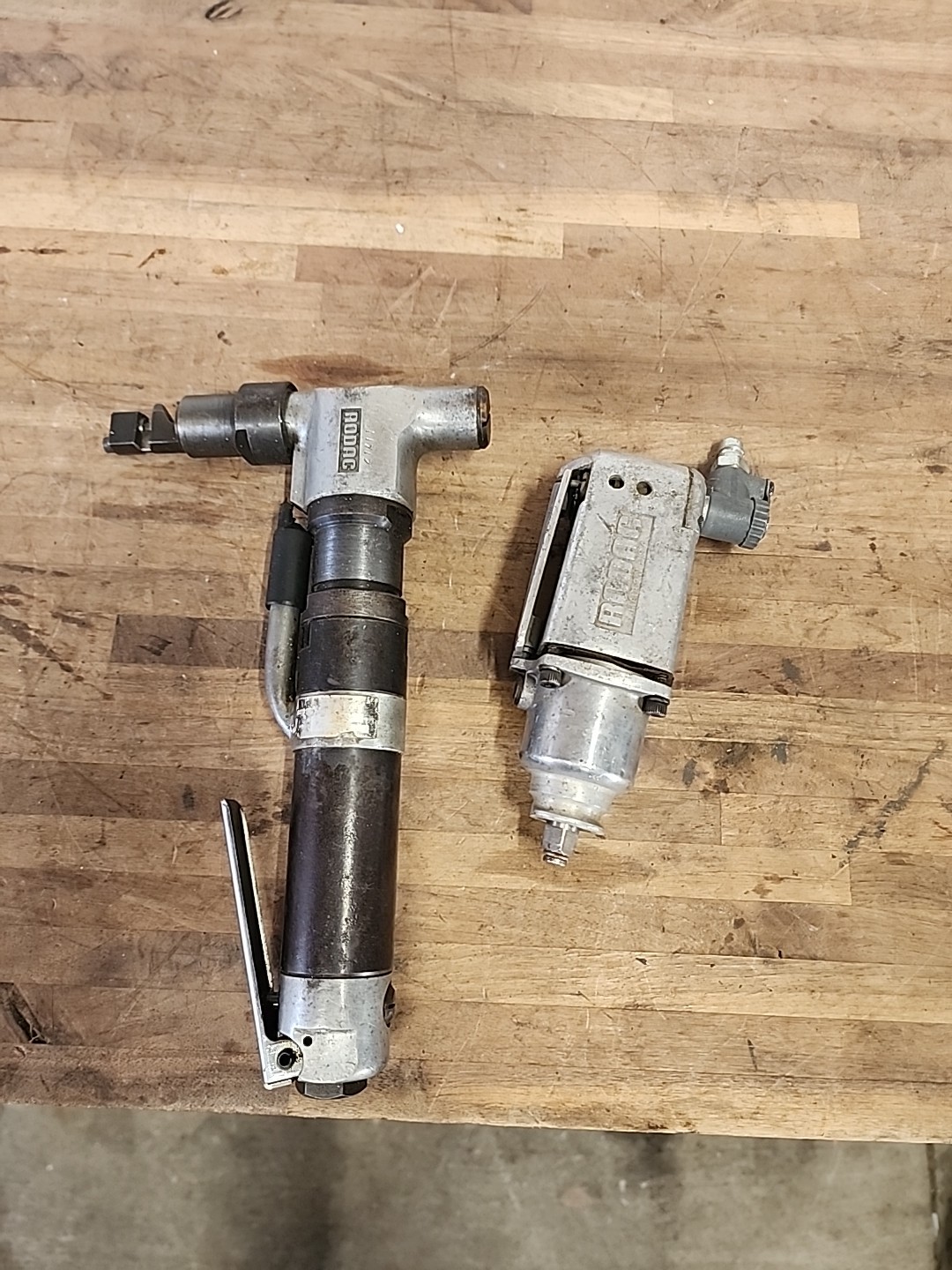 2- RODAC Model 300 Pneumatic Air Nibbler Made In JAPAN. Test