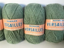 Vintage Wool Yarn Lot Of 9 Skein  Reynolds’s France
