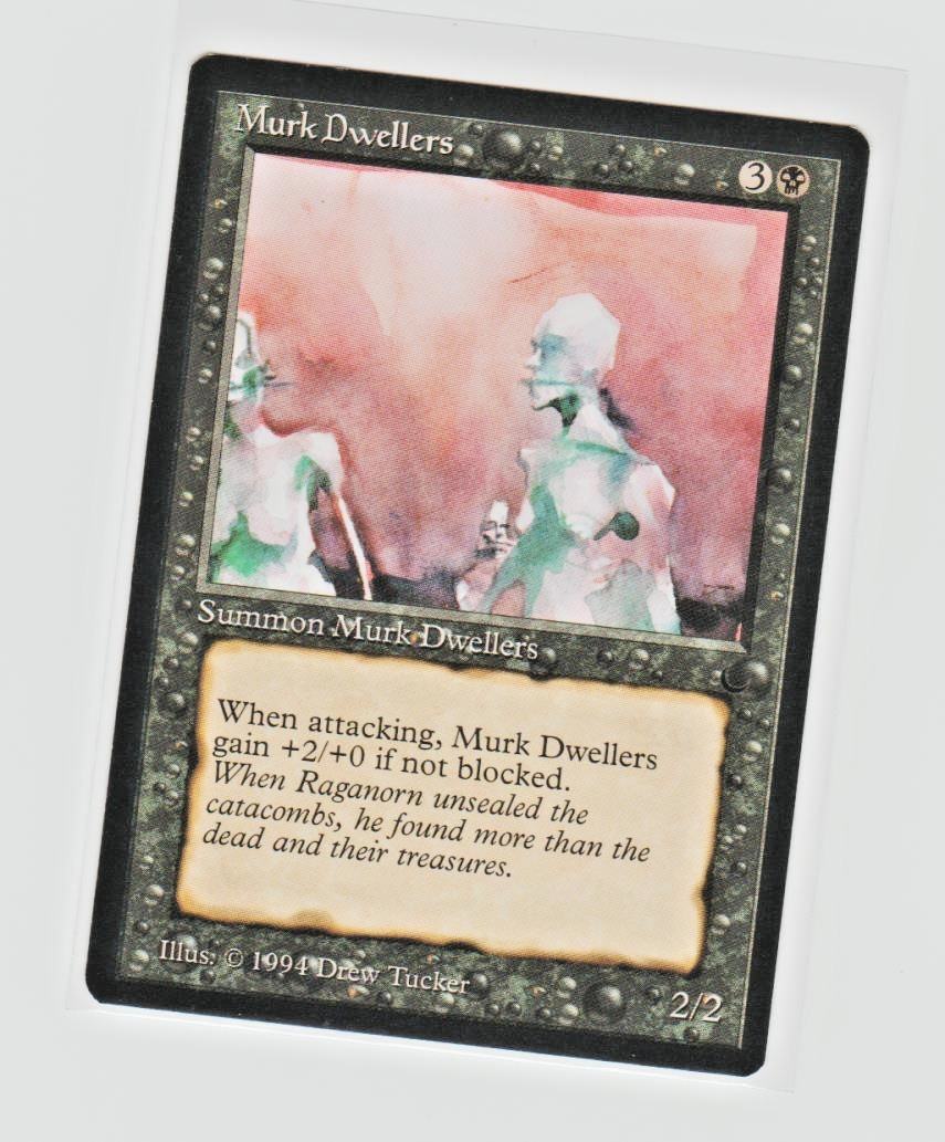 Magic the Gathering ~ MTG ~ 1x Murk Dwellers ~  M/NM ~ THE DARK
