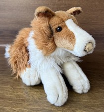 Vintage Animal Alley Collie Dog 14  Plush Stuffed Animal Toys R US 2000