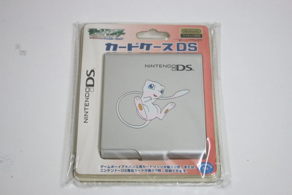 Estuche Cartucho Juego Pokemon Nuevo Nintendo DS - Plateado de Japón ¡Nuevo! Foto 2 de 4