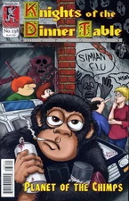 Knights of the Dinner Table #238 VF; Kenzer and Company | Planet of the Apes Spo