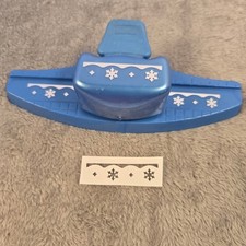 Creative Memories Snowflake Border Maker Punch Blue Winter Scrapbooking Tool