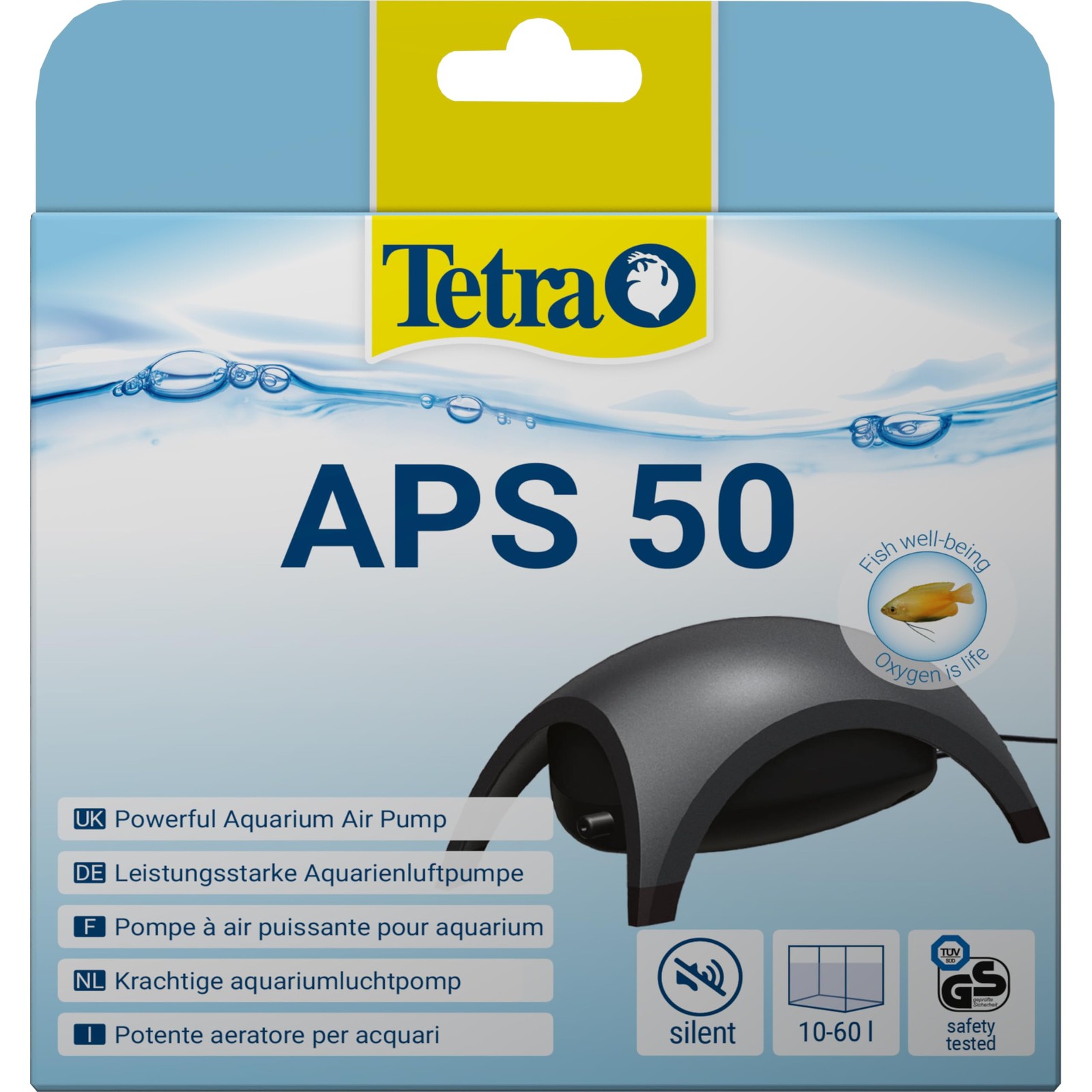 B&Q - Aps 50 Single Outlet Air Pump Black - Image 5