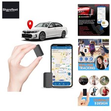 Mini GPS Tracker, Magnetic Micro GPS Tracker for Vehicles/Kids/Older ...