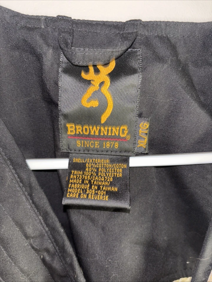 Browning Shooting Vest Mens Beige/Black Trapper Creek Reactor Pad XL - Image 2 of 4