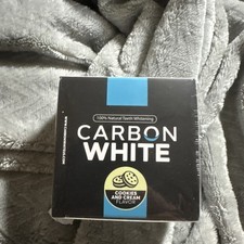 Carbon White Teeth Whitening Charcoal Powder Cookies And Cream Flavor