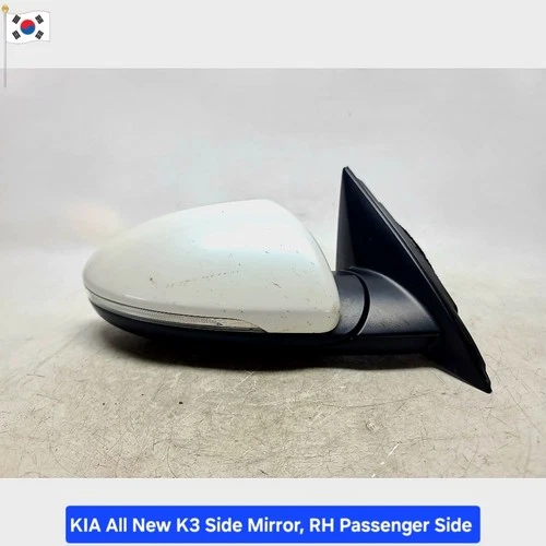 Kia All New K3 Side Mirror RH Passenger Side – Used OEM