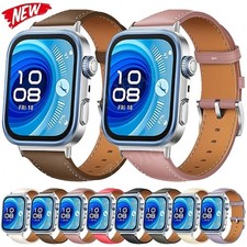 For Huawei Watch Fit 4/ Fit 4 Pro/ Fit 3 Leather Strap Band Replacement Bracelet
