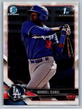2018 Bowman #BCP47 Ibandel Isabel Chrome Prospects *ZE
