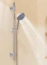 18/8 Stainless Steel Shower Slide Bar 30-Inch with Adjustable Handheld Shower...