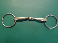 Neule Schule 6" Loose Ring Lozenge Snaffle Bit.  (Ref: 188B)