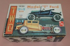1925 Ford T Kit Box Instructions. Vintage Amt Double Kit 125 Issued In 1960.