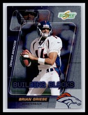 2000 Score #BB13 Brian Griese Building Blocks Denver Broncos