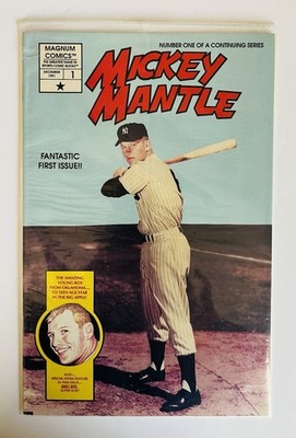 Mickey Mouse Mantle-Baseball's Greatest Heroes #1 Polybagged
