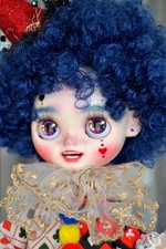 Blythe custom doll Clown OOAK