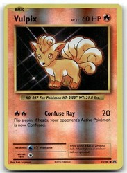 Vulpix 14/108 Reverse Holo XY Evolutions