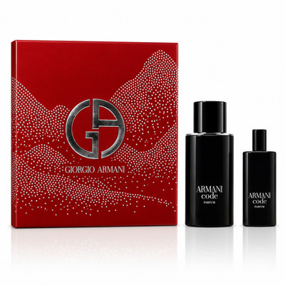 Giorgio Armani Code Eau de Parfum Spray 75ml + Miniatur Eau de Parfum 15ml