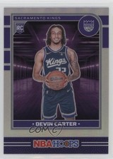 2024-25 Panini NBA Hoops Rookies Premium Silver Prizm Devin Carter #243 n0c