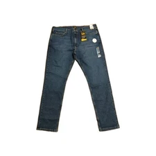 NWT Lee Athletic Fit Tapered Leg Ripley Blue Dark Blue Jeans Size 40 x 34