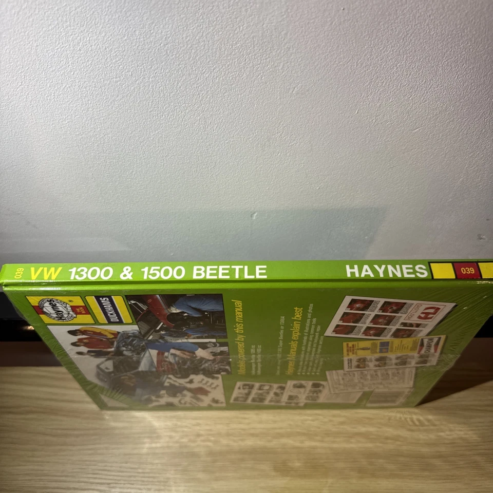 Haynes 039 VW Beetle 1300 & 1500 1965 - 1975 Owners Workshop Manual 1285 1493cc - Image 3 of 4