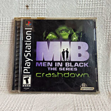 Infogrames Men in Black: The Series Crashdown PS1 T-Teen 2001 NTSC-U/C Manual