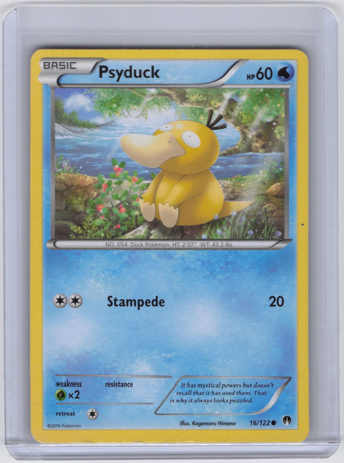 Psyduck Common XY - BREAKpoint 16/122 NM