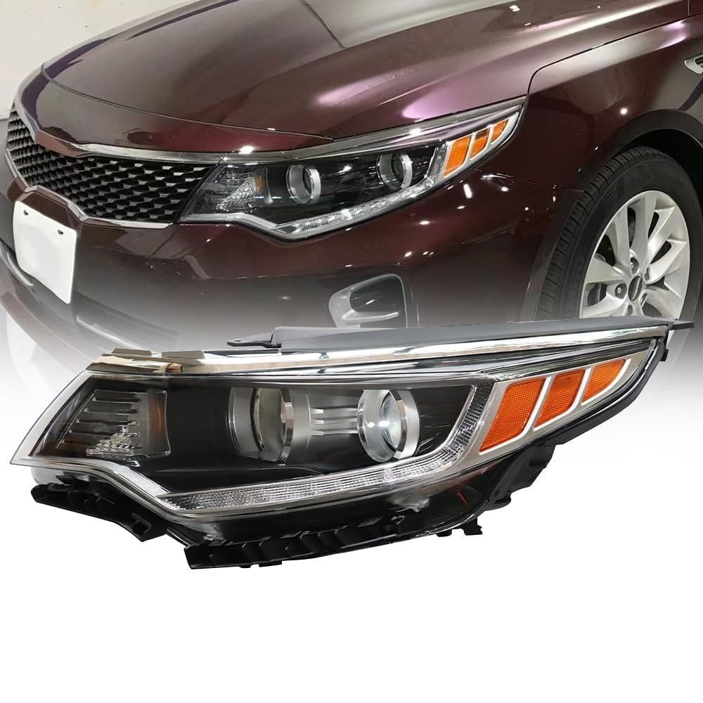 for Kia Optima 2016 2017 2018 Projector Headlight Assembly LED DRL Left Side