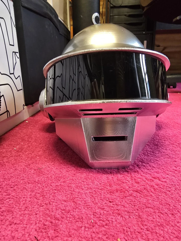Daft Punk Helmet Thomas Bangalter Cosplay Mask Replica Prop Halloween Costume - Image 2 of 4