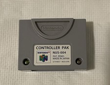 Nintendo 64 CONTROLLER PAK PACK Only NUS-004 Official N64