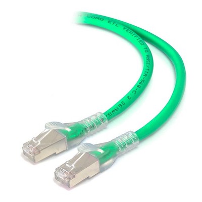 ALOGIC 0.5m Green 10G Shielded CAT6A LSZH Network Cable